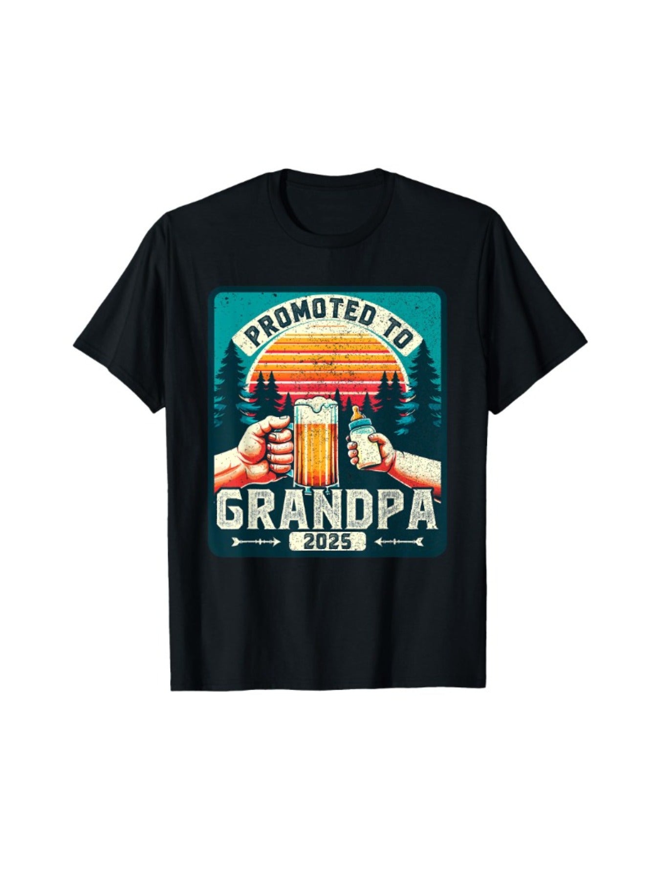 Promoted to 2025 grandpa, soon to be future grandpa's T-shirt