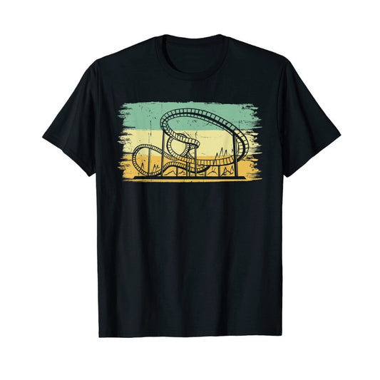 Theme Park Amusement Park Roller Coaster T-Shirt